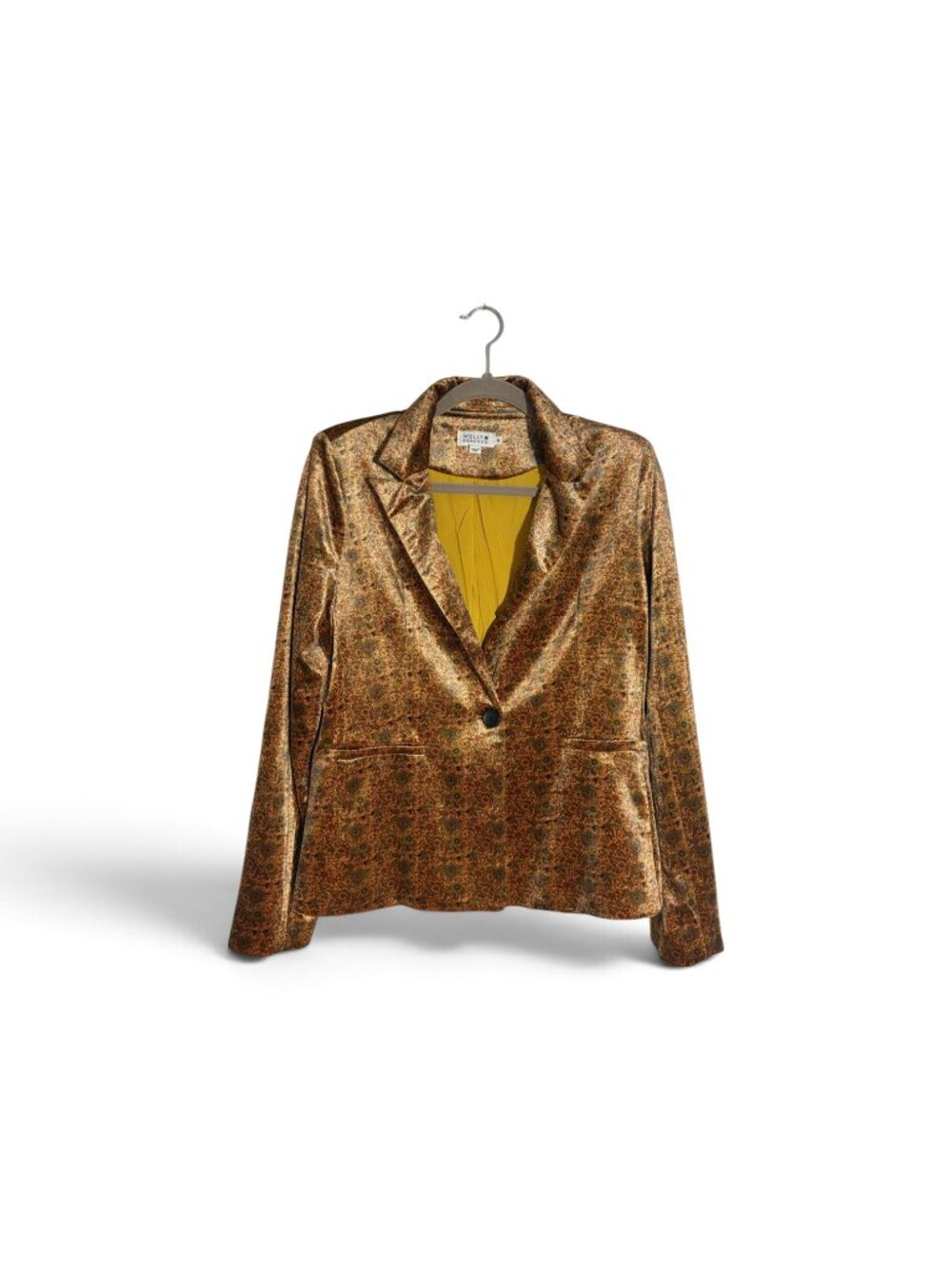 Molly Bracken Paisley Velvet Blazer - Size M (Worn Once!)